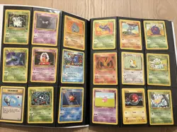 300+ Vintage Pokemon Cards in Binder including holos and rares - Image 2