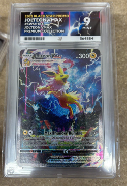 Pokemon Cards - ACE 9 Jolteon Vmax SWSH184 - Black Star Promo - eBay Live - Image 1