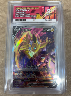 Pokemon Cards - ACE 9 Jolteon V SWSH183 - Black Star Promo - eBay Live - Image 1