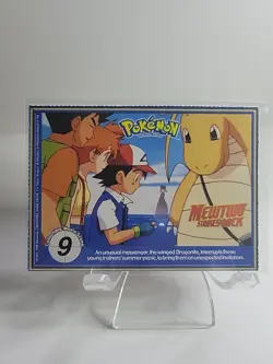 Jolteon Vintage Burger King Mewtwo Strikes Back 1999 Poketrivia Card - Image 2