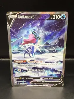 Pokemon TCG Suicune V GG38/GG70 2023 Crown Zenith Ultra Rare Card -A - Image 1