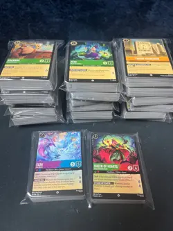 Lorcana Archazia's Island Bulk C, U, R, and SR 1000+ Cards - Image 1