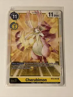 3x Digimon Card Game Cherubimon BT3-041 R NM - Image 1