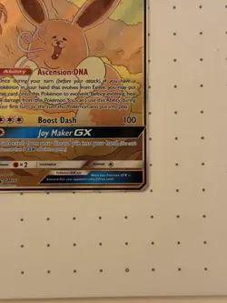 Eevee GX - SM233 - Full Art Promo Black Star Ultra Rare Holo - Pokemon Card - LP - Image 5