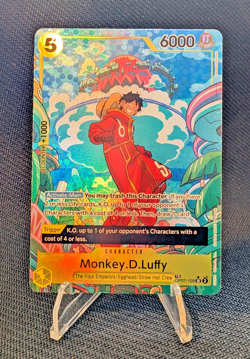 Monkey.D.Luffy OP07-109 SR Treasure Rare - One Piece TCG Two Legends - Eng - Image 1