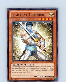 Yu-Gi-Oh TCG Lightray Grepher GAOV-EN084 Unlimited Regular Rare Card NM - Image 1