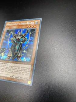 Noble Knight's Shield-Bearer BROL-EN017 Secret Rare 1st Edition YuGiOh Card - Image 2