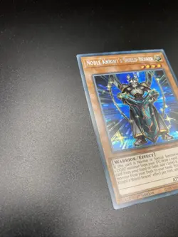 Noble Knight's Shield-Bearer BROL-EN017 Secret Rare 1st Edition YuGiOh Card - Image 3