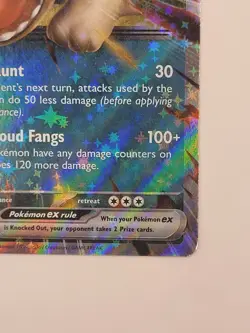 Mabosstiff ex SVP 086 Scarlet & Violet Black Star Promo Pokemon Card NM - Image 3