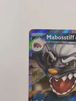 Mabosstiff ex SVP 086 Scarlet & Violet Black Star Promo Pokemon Card NM - Image 5