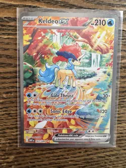Pokemon TCG Keldeo EX White Flare Sir Card 167/086 NM Condition - Image 4