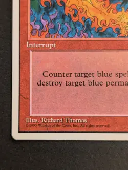 MTG Card - 1x Red Elemental Blast - Fourth (4th) Edition - Vintage - Magic NM/LP - Image 3