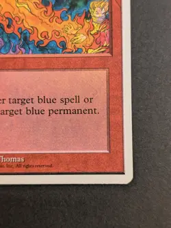 MTG Card - 1x Red Elemental Blast - Fourth (4th) Edition - Vintage - Magic NM/LP - Image 4
