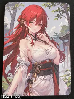 🔥 HS2 166 Himeko Honkai Star Rail Hot & Spicy Waifu Anime A6 Board Card - Image 1