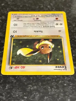 Eevee 55/82 Team Rocket 2000 Regular Common LP Vintage Pokemon Card - Image 4