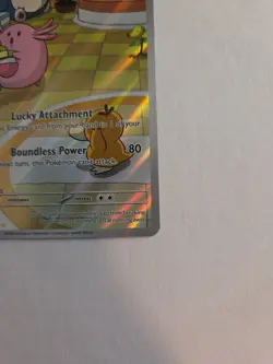 Pokemon Chansey Illustration Twilight Masquerade Rare Card 187/167 NM Condition - Image 2