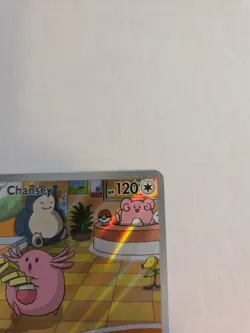 Pokemon Chansey Illustration Twilight Masquerade Rare Card 187/167 NM Condition - Image 5