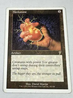 MTG Magic The Gathering Meekstone 7th Edition RARE LP - Image 1