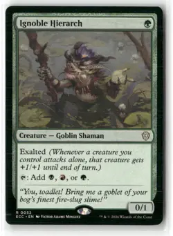 Ignoble Hierarch Commamder Lorwyn Eclipsed Magic MTG NM - Image 1