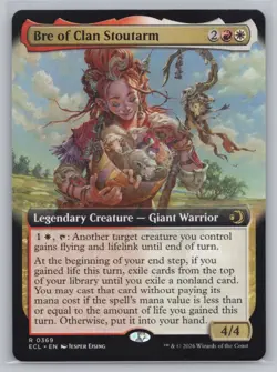 Bre of Clan Stoutarm (Extended Art) R Lorwyn Eclipsed 369 NM - Image 1