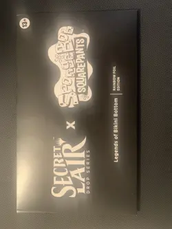 Secret Lair SpongeBob SquarePants Legends of Bikini Bottom Rainbow Foil Edition - Image 1