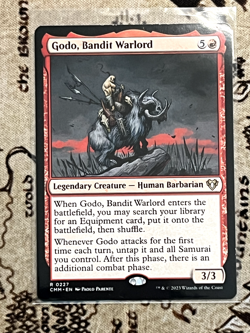 Godo, Bandit Warlord - Commander Masters - 227 - Lightly Played - Image 1
