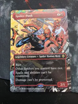 Spider-Punk - #207 Regular (Borderless) Marvel's Spider-Man - Mtg - Image 1