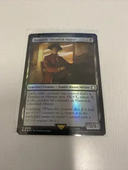 Hancock, Ghoulish Mayor (foil) Fallout MTG - NM+ *Mythic Relics* - Image 1
