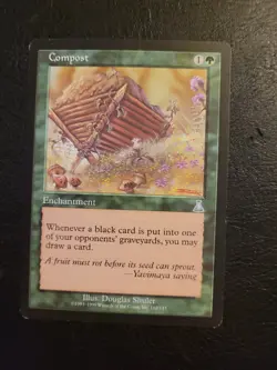 MTG Compost Urza's Destiny Uncommon Magic Green LP - Image 1