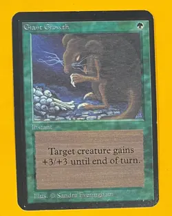 MTG GIANT GROWTH Alpha (OldManMTG 012-906) - Image 1
