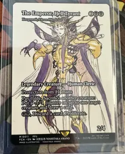 The Emperor, Hell Tyrant - Yawgmoth, Thran Physician (Showcase) Final Fantasy - Image 1