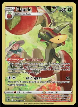 Pokemon Cards Flapple TG02/TG30 Astral Radiance Trainer Gallery Holo NM - Image 1