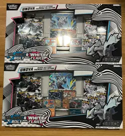 Lot of 2 Pokemon TCG Unova Heavy Hitters Premium Collection Sealed New - Image 1