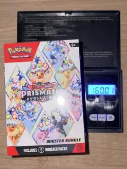 Pokemon TCG HEAVY 160.01 Prismatic Evolutions Booster Bundle - God PackU - Image 1