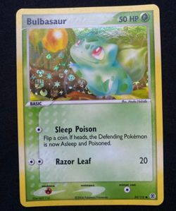 Bulbasaur Reverse Holo Pokemon EX FireRed & LeafGreen #54/112 2004 (NM) - Image 1