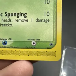 Treecko - Non-Holo - 016 Black Star Promo - Pokemon TCG - 2004 MP - Image 5