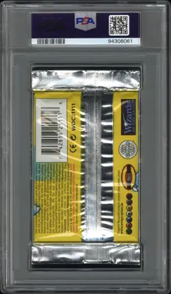 PSA 8 Base Set GERMAN 1st Edition Sealed Pokemon Booster Pack Blastoise - Image 2