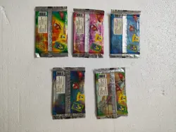 (X5) Funskool India Pokemon Thunderbolt Series Compelete Set Sealed Packs - Image 4