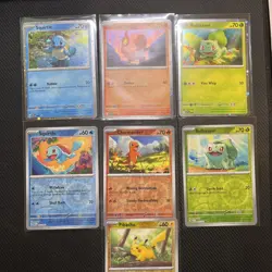 Pokemon Costco 151 & Poster Collection Cosmo Foil Promo Set All NM - Image 1