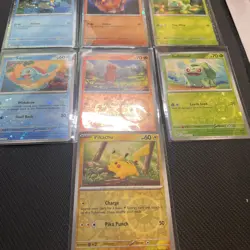 Pokemon Costco 151 & Poster Collection Cosmo Foil Promo Set All NM - Image 3