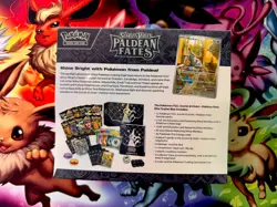 Paldean Fates Pokemon Center Elite Trainer Box ETB New Sealed Mint BUBBLE MEWU! - Image 2