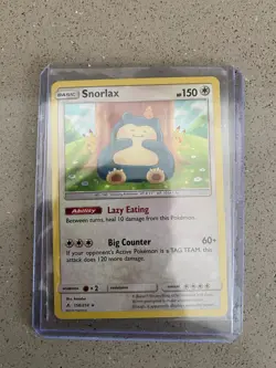 Pokemon Snorlax 158/214 - SM Unbroken Bonds - Holo Rare - NM - Sun and Moon ✨ - Image 1