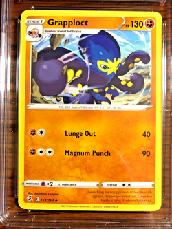 Grapploct Regular Uncommon #153 - CGC NM/MINT+ 8.5 - Fusion Strike - Pokemon TCG - Image 2