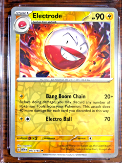 Electrode Reverse Holo #101 - CGC NEAR MINT+ 7.5 - Scarlet & Violet 151 -Pokemon - Image 2