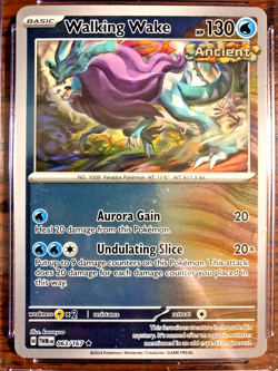Walking Wake Reverse Holo #063 - CGC NEAR MT+ 7.5 - Twilight Masquerade -Pokemon - Image 2