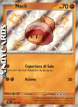 NACLI 176/091 • Rara Shiny • Destino di Paldea PAF POKEMON - Image 1