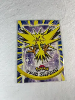 Pokemon TV Animation Blue Logo 1st Edition Non Holo Moltres/Zapdos/Articuno Bird - Image 2