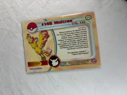 Pokemon TV Animation Blue Logo 1st Edition Non Holo Moltres/Zapdos/Articuno Bird - Image 5