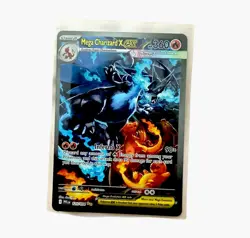 Mega Charizard X EX SIR 125/094 Phantasmal Flames English Pokemon TCG Pack Fresh - Image 1