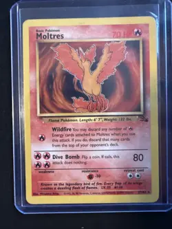 Pokemon WOTC All Legendary Fossil Bird Holo + 6 More Rare And Promo Holos HP-LP - Image 5